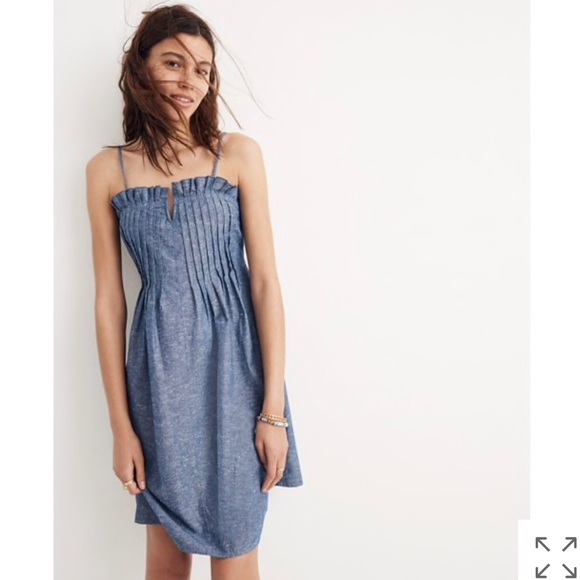 Madewell Dresses & Skirts - Denim Pintuck Cami Dress